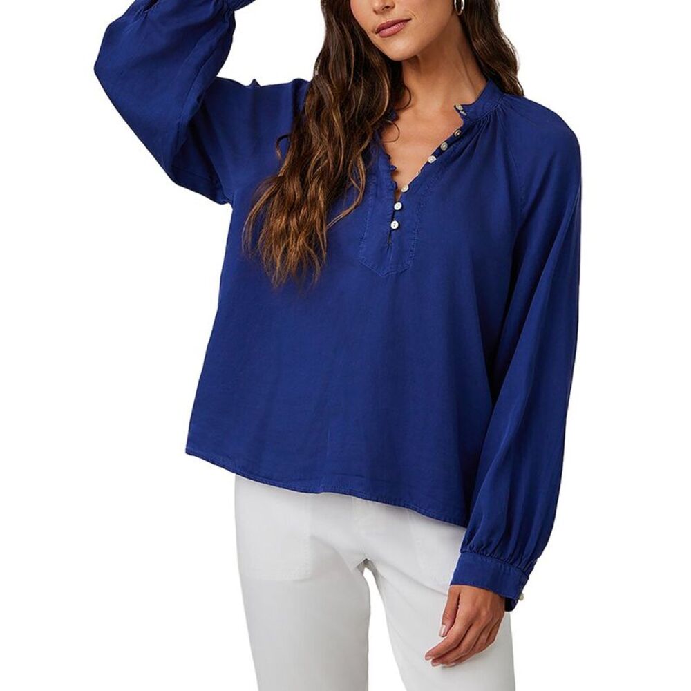 Bella Dahl Womens  Flowy Pullover Raglan